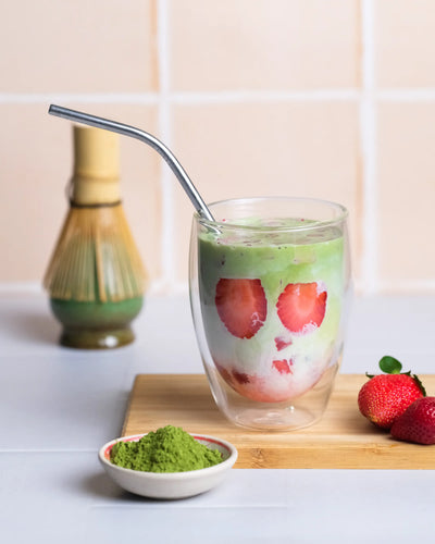 Uji Strawberry Matcha Latte
